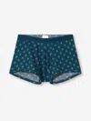 Derek Rose Men's Boxer Briefs Medalion Pima Cotton Stretch Navy In Navy