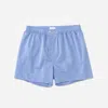 Derek Rose Men's Classic Fit Boxer Short In Blue In Blue