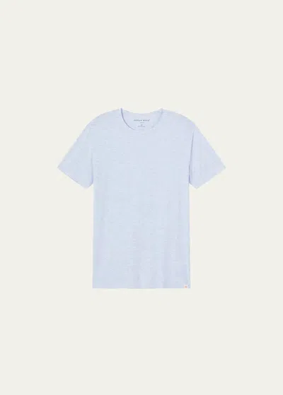 Derek Rose Men's Ethan Short-sleeve Tee, Blue