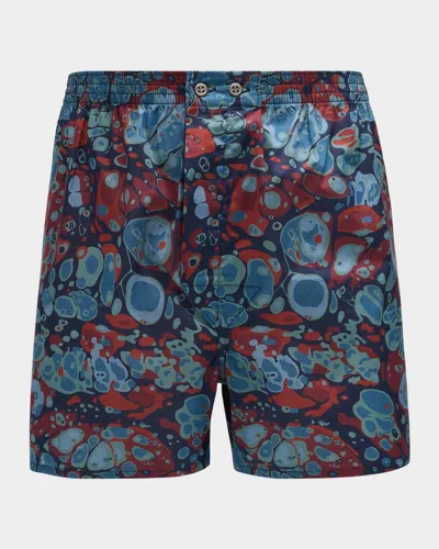 Derek Rose Men's Ledbury Abstract-print Boxer Shorts In Pattern