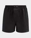 Derek Rose Cotton Traditional Boxers In Black