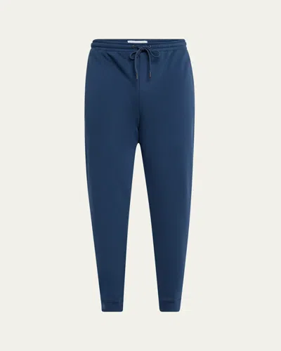 Derek Rose Men's Quinn Cotton-modal Sweatpants In Blue