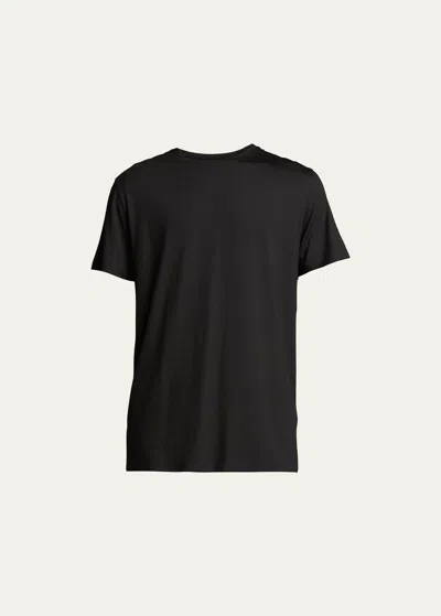 Derek Rose Men's Short-sleeve Tee, Black