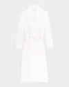 Derek Rose Triton Cotton-terry Robe In White