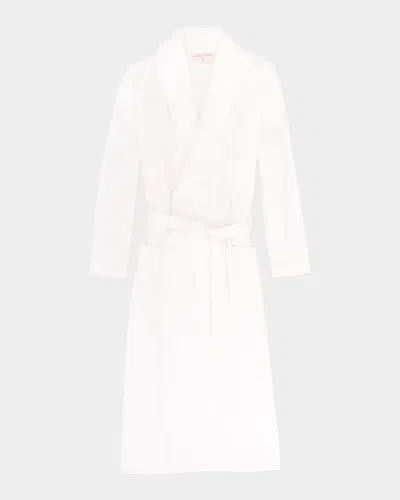 Derek Rose Triton Cotton-terry Robe In White