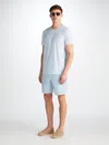 Derek Rose Men's T-shirt Robin 14 Pima Cotton White In White