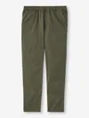 Derek Rose Men's Trousers Harris Lyocell Cotton Khaki In Brown