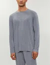 Derek Rose Mens Grey Marlowe Stretch-jersey Top In Grey