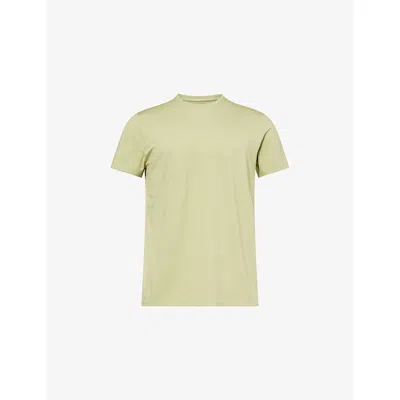 Derek Rose Mens  Basel 24 Short-sleeve Modal-jersey T-shirt In Green