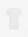 Derek Rose Mens White Crewneck Modal T-shirt In White