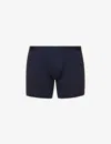 Derek Rose Jack Pima Cotton Trunks In Navy
