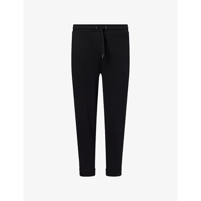 Derek Rose Mens Black Quinn Tapered Cotton-jersey Jogging Bottoms
