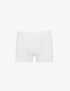Derek Rose Mens White Regular-fit Modal Trunks In White