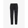 Derek Rose Mens London 11 Cuffed-hem Stretch-modal Jogging Bottoms Black In Black