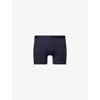 Derek Rose Mens Navy Alex Branded-waistband Stretch-jersey Trunks Xxl In Blue