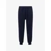 Derek Rose Mens Finley Straight-leg Cashmere Trousers Navy In Navy