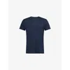 Derek Rose Mens  London Graphic-pattern Stretch-jersey T-shirt