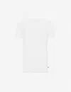 Derek Rose Derek Rose Mens White V-neck Modal T-shirt In White