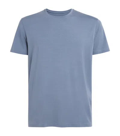 Derek Rose Micro Modal Basel T-shirt In Blue