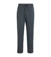 Derek Rose Micromodal Lounge Trousers In Blue