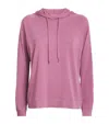 Derek Rose Micromodal Basel Hoodie In Pink