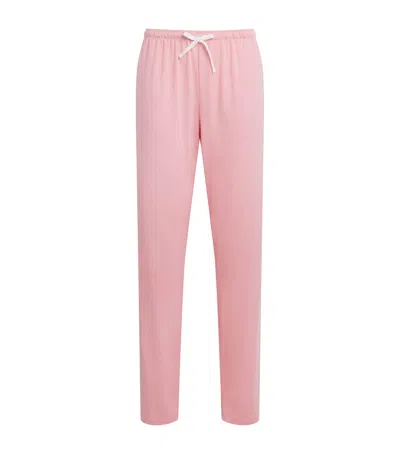 Derek Rose Micromodal Lara Pyjama Bottoms In Pink