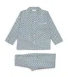 Derek Rose Printed Ledbury Pyjama Set In Green