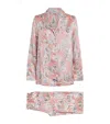 Derek Rose Silk Brindisi Pyjama Set In Multi