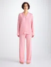 Derek Rose Women's Pyjamas Lara Micro Modal Stretch Ballet Pink
