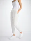 Derek Rose Women's Sweatpants Quinn Cotton Modal White