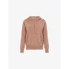 Derek Rose Womens Brown Daphne Relaxed-fit Cashmere Hoodie In Brown