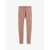 Derek Rose Womens Brown Daphne Tapered-leg Cashmere Jogging Bottoms In Brown