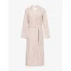 Derek Rose Womens Neutral Kelburn Check-print Cotton Robe In Neutral