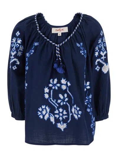 Derhy Blouse In Navy