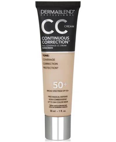 Dermablend Continuous Correction Cc Cream Spf 50+ In 20n