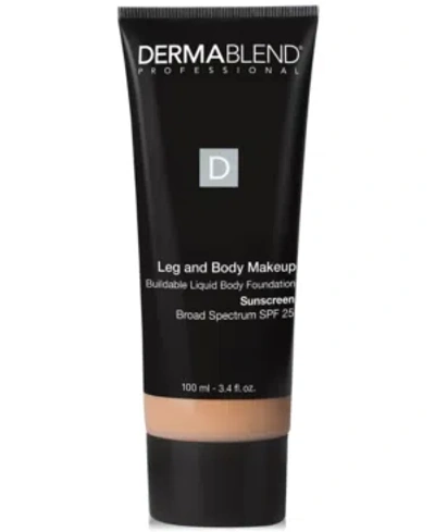 Dermablend Leg And Body Makeup, 3.4 Fl. Oz. In Light Sand 25w