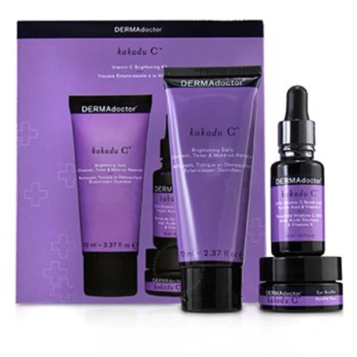 Dermadoctor - Kakadu C Vitamin C Brightening Kit: Daily Cleanser 70ml + 20% Vitamin C Serum 15ml + E In White