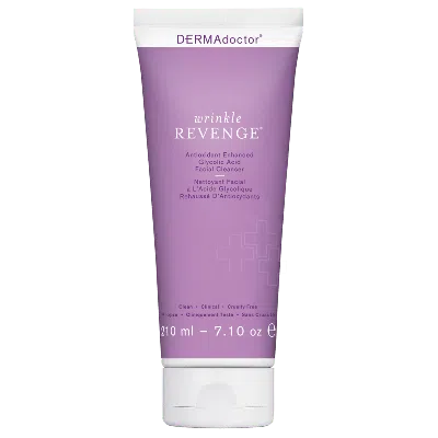 Dermadoctor Wrinkle Revenge Antioxidant Enhanced Glycolic Acid Facial Cleanser In White