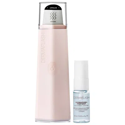 DERMAFLASH DERMAPORE+ ULTRASONIC PORE EXTRACTOR + SKINCARE INFUSER BLUSH