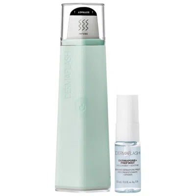 DERMAFLASH DERMAPORE+ ULTRASONIC PORE EXTRACTOR + SKINCARE INFUSER SEAFOAM