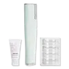 Dermaflash Luxe+ Advanced Sonic Dermaplaning + Peach Fuzz Removal - Sea Foam In Green
