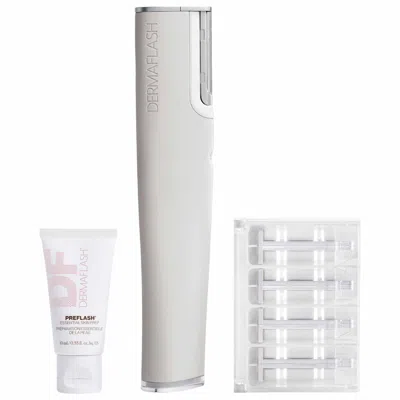 Dermaflash Luxe+ Advanced Sonic Dermaplaning + Peach Fuzz Removal Stone