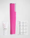 Dermaflash Luxe+ Advanced Sonic Dermaplaning And Peach Fuzz Removal - Pop Pink In Pop Pink