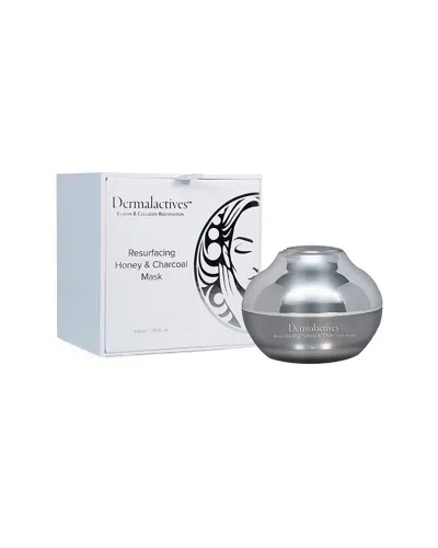 Dermalactives 1.75oz Resurfacing Honey And Charcoal Mask In Gray
