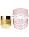 Dermalactives 7-in-1 Light Therapy Led Mask & 24k Gold Peel Mask 2pc Set