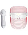 Dermalactives Microcurrent Facial Toning Device & 7-in-1 Light Therapy Led Mask 2pc Set