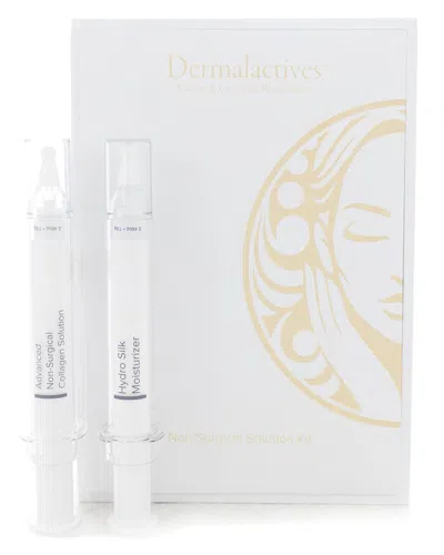 Dermalactives Non Surgical Solution 2pc Kit In White