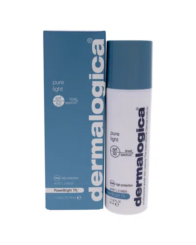 Dermalogica 1.7oz Pure Light Spf 50 Moisturizer In Blue