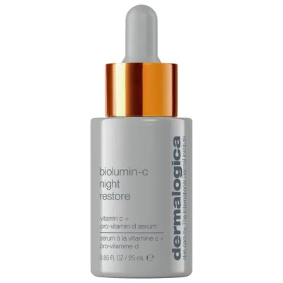 DERMALOGICA BIOLUMIN-C NIGHT RESTORE SERUM WITH PRO-VITAMIN D COMPLEX 0.85 OZ / 25 ML