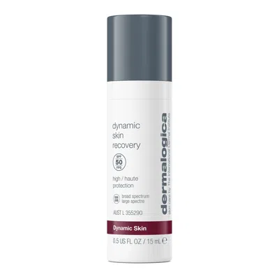 Dermalogica Mini Dynamic Skin Recovery Spf50 Moisturizer .5 oz / 15 ml In White